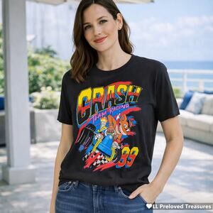 Crash Team Racing Nitro-Fueled Graphic T-Shirt Black Medium 2023
